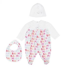 NEWBORN GIRL SET OF 3  - طقم اطفال