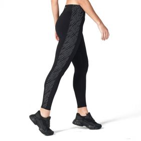 FULL LENGTH ZEBRA PANEL LEGGING - بنطلون ضيق