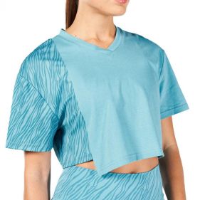 BOXY ASYMMETRIC TEE - تي شيرت