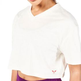 BOXY ASYMMETRIC TEE - تي شيرت
