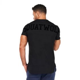 MUSCLE LOGO T-SHIRT - تي شيرتات  كم قصير