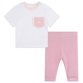 BABY GIRL T-SHIRT+LEGGINGS - طقم اطفال