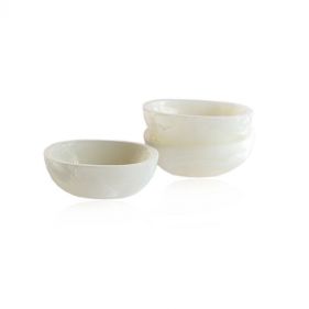 TAPAS BOWLS 4 x 1.5 WHITE - زبدية