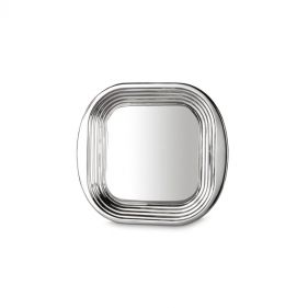 FORM TRAY STAINLESS STEEL SILVER - صينية