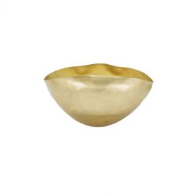 BASH VESSEL LARGE BRASS - الديكورات