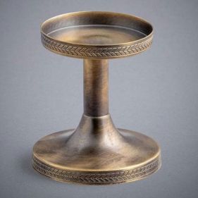 SMALL CANDLE HOLDER BRASS HOLDER - حامل شموع