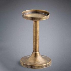 LARGE CANDLE HOLDER BRASS HOLDER - حامل شمع