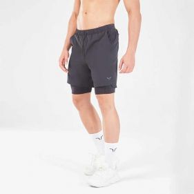 CORE 7 INCH 2-IN-1 WORDMARK SHORTS - شورتات