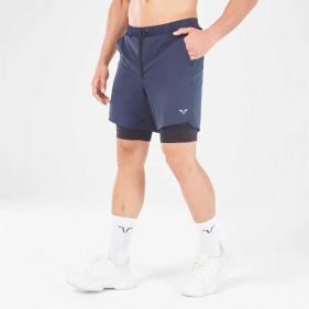CORE 7 INCH 2-IN-1 WORDMARK SHORTS - شورتات