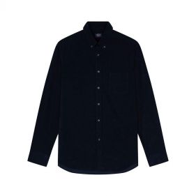 COTTON SHIRT - قميص سادة كم طويل  