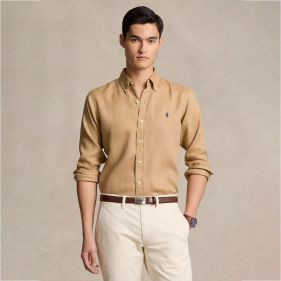 SHIRT LS - قميص سادة كم طويل