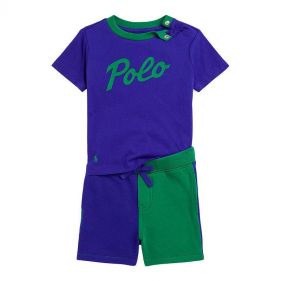 BABY BOY T-SHIRT+SHORT - طقم اطفال