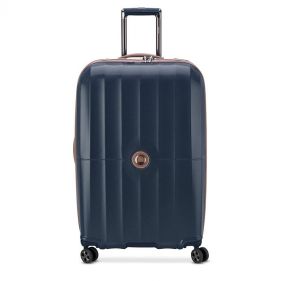 DELSEY ST TROPEZ H 4W TROL 77CM NAVY - ديلسي حقيبه بعجلات