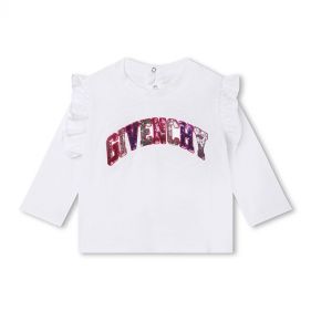 BABY GIRL LONG SLEEVE T-SHIRT  - قميص مع أكمام طويلة 