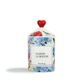 ROSE ROUGE BOUGIE 350G - SCENTED CANDLE - شمعة