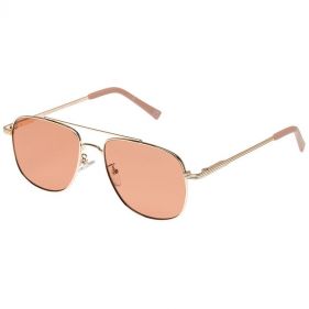 SUNGLASSES THE CHARMER EDT LE SPECS BRIGHT GOLD CINNAMON TINT M - نظارات شمسية