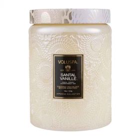 SANTAL VANILLE LARGE JAR 18 OZ- شمعة