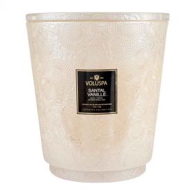 SANTAL VANILLE 5 WICK HEARTH 123 OZ- شمعة