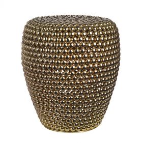 DOT STOOL BRASS - البراز