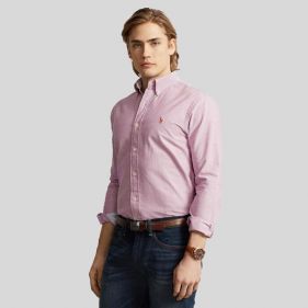 SHIRT LS - قميص سادة كم طويل