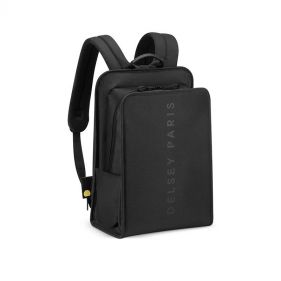 DELSEY ARCHE 2CPT BACKPACK PC 14 BLACK - ديلسي حقيبه يدويه