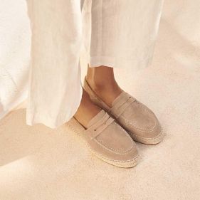 LOAFERS ESPADRILLES - حذاء مسطح