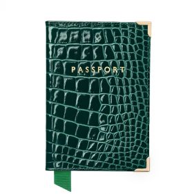 PLAIN PASSPORT COVER - إكسسوارات