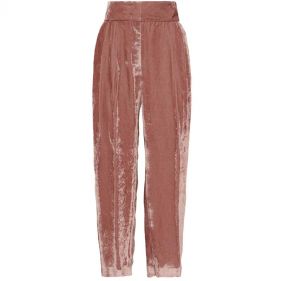 CROPPED PLEATED TROUSERS  - بنطلون