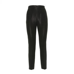 LUREX NEOPRENE FLARED TROUSERS  - بنطلون