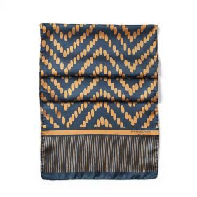 CHEVRON SILK SCARF - وشاح