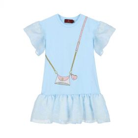 GIRL T-SHIRT DRESS  - فستان