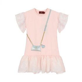 GIRL T-SHIRT DRESS  - فستان