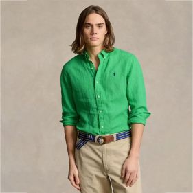 SHIRT LS - قميص سادة كم طويل