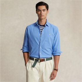 SHIRT LS - قميص سادة كم طويل