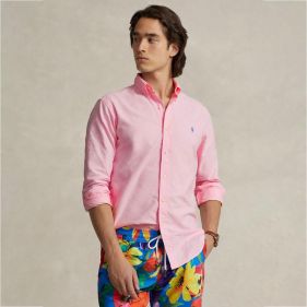 SHIRT LS - قميص سادة كم طويل