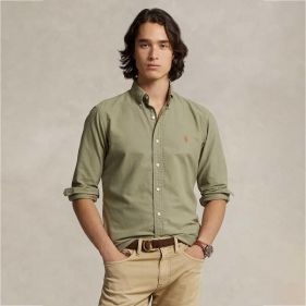SHIRT LS - قميص سادة كم طويل