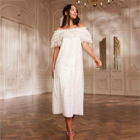 STEPHANIE BALLERINA DRESS - ثوب