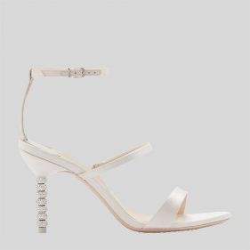 ROSALIND CRYSTAL MID SANDAL - صندل