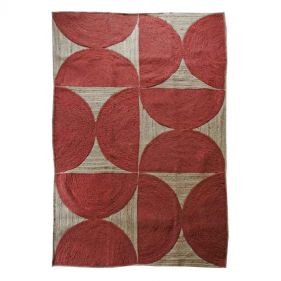 JUTE RUG TERRACOTTA 160 X 230 - بساط