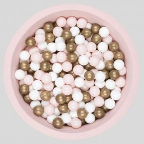 Powder Ball Pit - Powder Gold White Balls - لعبه اطفال