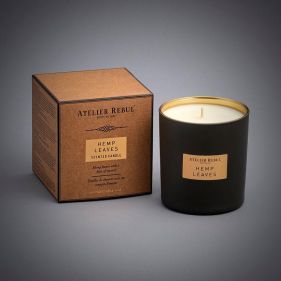 HEMP LEAVES CANDLE 210GR  - شموع