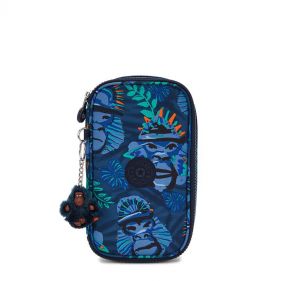 MEDIUM PENCASE BLUE MONKEY FUN - شنطة ظهر