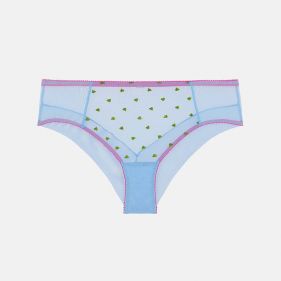 EMBROIDERY HIGH WAIST KNICKER - سروال داخلي