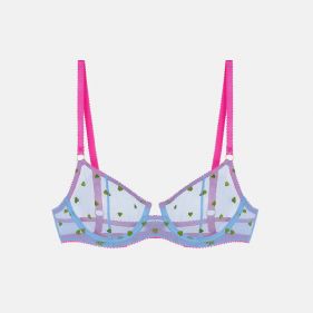 EMBROIDERY UNDERWIRE BRA - صدرية ذات سلك داخلي