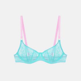 ALL OVER LACE UNDERWIRE BRA - صدرية ذات سلك داخلي