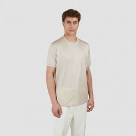 KNITTED T-SHIRT - تي شيرتات  كم قصير