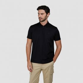 KNITTED POLO SHIRT - بولو كم قصير