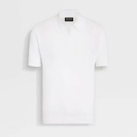 KNITWEAR POLO - بولو كم قصير