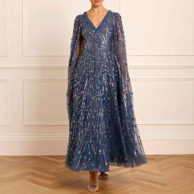 COMET ANKLE GOWN  - فستان