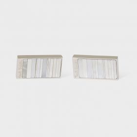 CUFFLINK MOP STRIPE - أزرار الكم